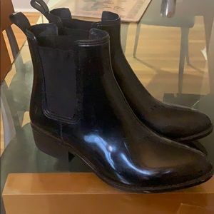 Lightly used Jeffrey Campbell Chelsea Rain Boots